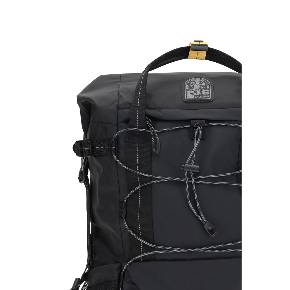 Parajumpers Black Polyamide Backpack